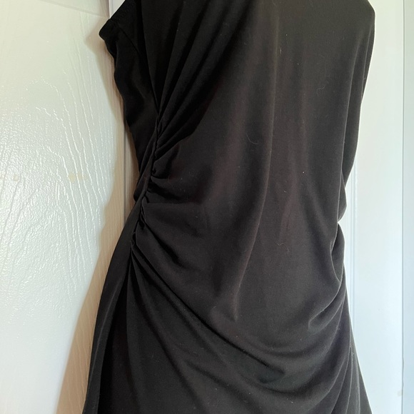 WHBM Black Cut Out Detail Top - Picture 5 of 7